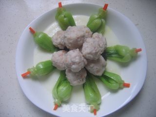 【鲁菜】芙蓉三鲜鱼丸的做法步骤：9
