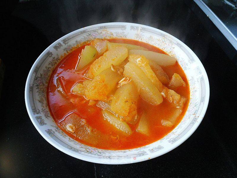 红汤冬瓜的做法
