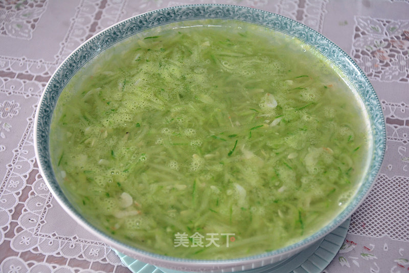 黄瓜丝汤的做法