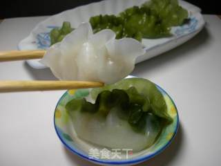 翡翠水晶虾饺的做法步骤：11