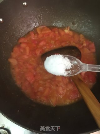 虾仁番茄意大利面的做法步骤：7