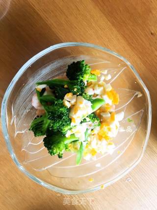 日本料理之牛油果西蓝花低卡沙拉的做法步骤：9