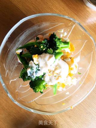 日本料理之牛油果西蓝花低卡沙拉的做法步骤：10