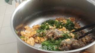 黄瓜青椒海鲜饺的做法步骤：9