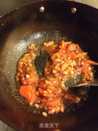 茄汁海鲜意面的做法步骤：9