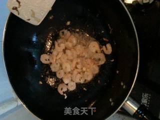 鲜虾蛋黄烧豆腐的做法步骤：3
