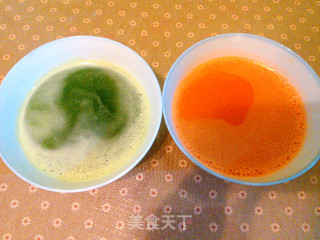 彩色水饺的做法步骤：1