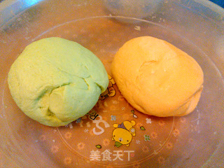 彩色水饺的做法步骤：3