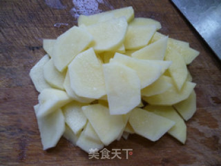 虾仁炒土豆的做法步骤：3