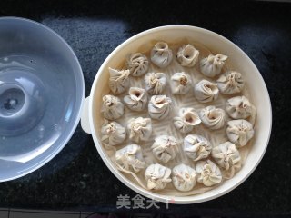 虾仁蛤蜊烧麦的做法步骤：8