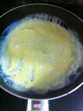 【剩米饭的逆袭】金黄蛋包饭的做法步骤：8