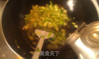虾仁小白菜疙瘩汤的做法步骤：12