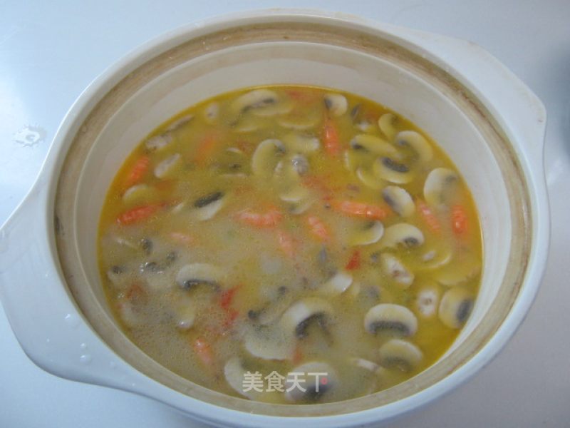 海鲜奶油蘑菇汤的做法