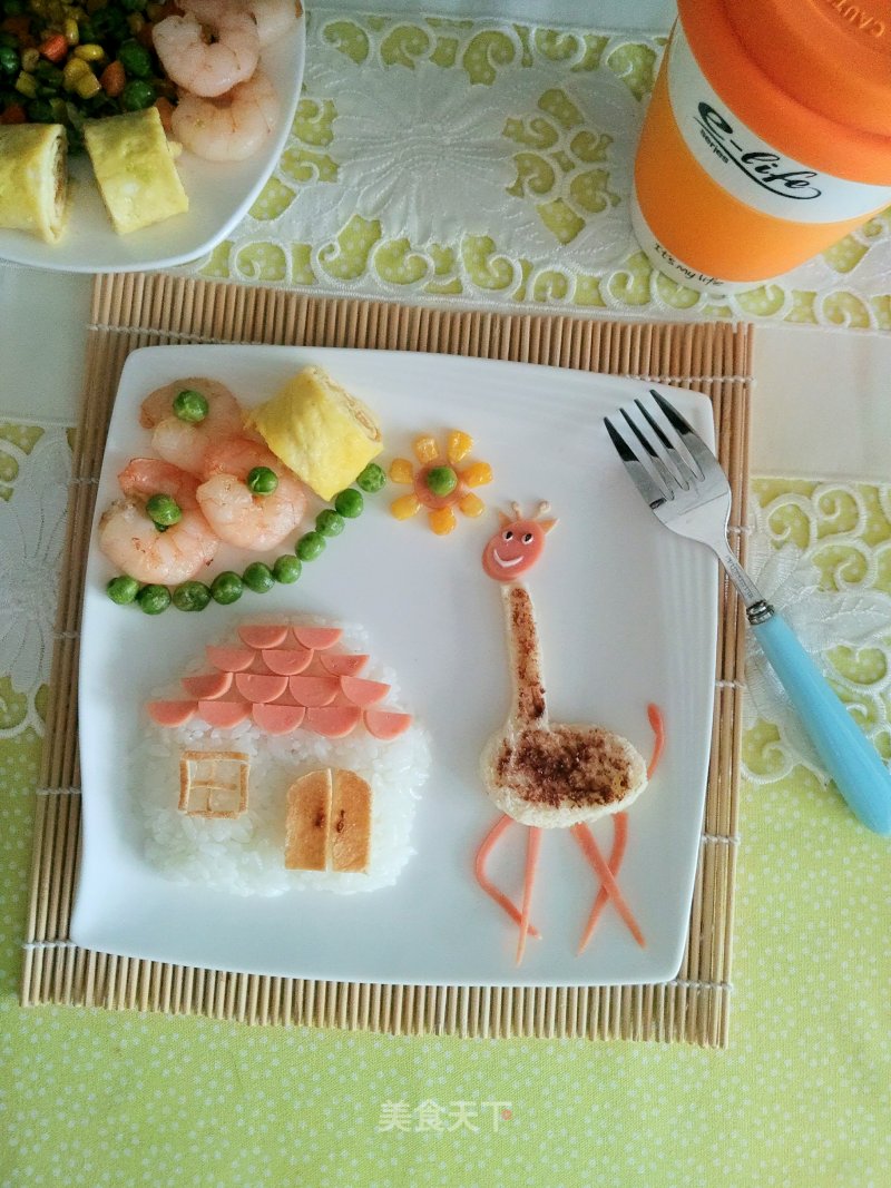 儿童营养餐--快乐的长颈鹿的做法