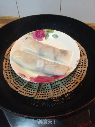 广式鲜虾肠粉的做法步骤：10