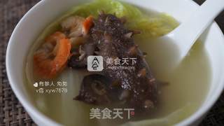 海参白菜汤——海参的家常做法的做法步骤：7