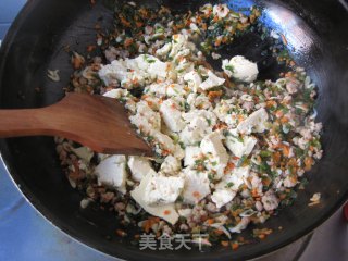老少皆宜的补钙佳品—鸡刨豆腐的做法步骤：7