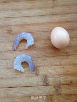 虾仁蒸鸡蛋的做法步骤：1