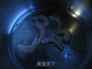 木瓜海米虾仁汤的做法步骤：3