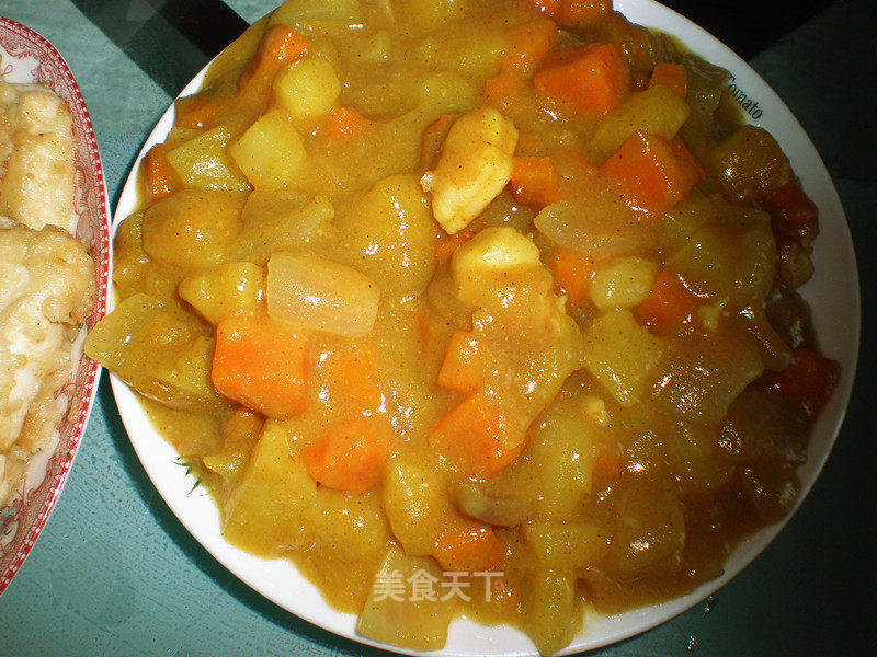 咖喱土豆胡萝卜的做法