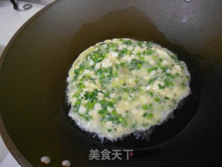 淮山虾仁炒蛋的做法步骤：5