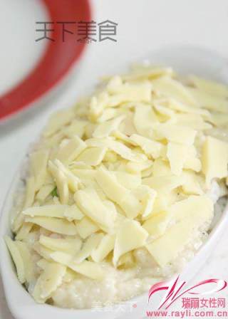 奶酪海鲜焗饭的做法步骤：7