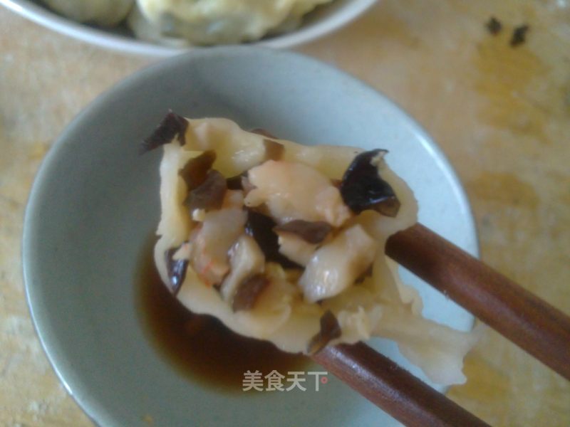 香菇虾仁饺子的做法