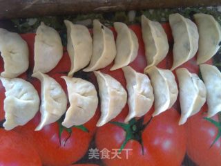 香菇虾仁饺子的做法步骤：7