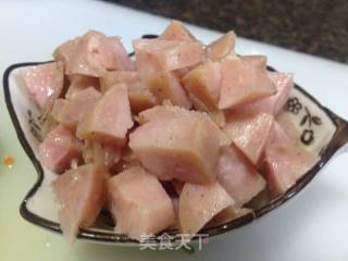 菠萝海鲜饭的做法步骤：4
