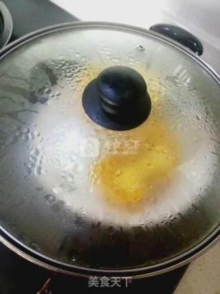 太阳果蒸蛋的做法步骤：3