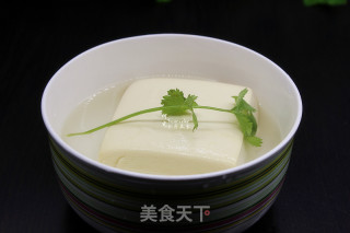 虾仁豆腐汤的做法步骤：3