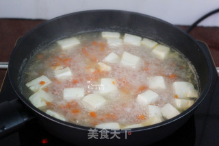 虾仁豆腐汤的做法步骤：8