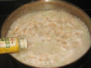 土豆丝白虾汤的做法步骤：7