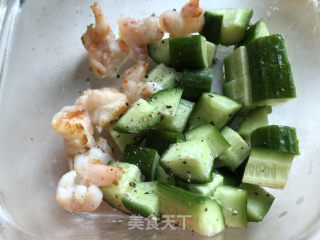 虾仁土豆沙拉#鲜虾#的做法步骤：9