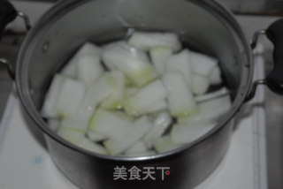 清肠消脂的冬瓜粉丝清汤的做法步骤：4