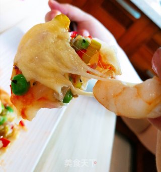 饺子皮做的披萨你吃过吗？的做法步骤：12