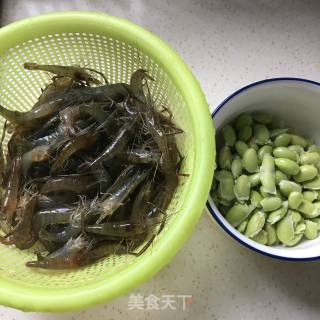 爆炒河虾豆子的做法步骤：1
