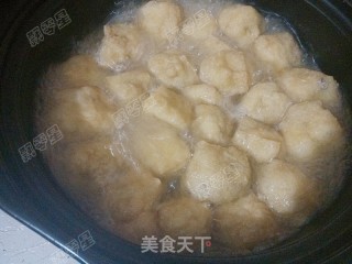  豆腐包鲜虾砂锅煲的做法步骤：6