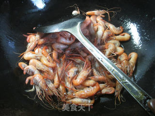 梅豆炒河虾的做法步骤：4