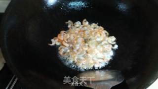 红椒韭菜炒河虾的做法步骤：4