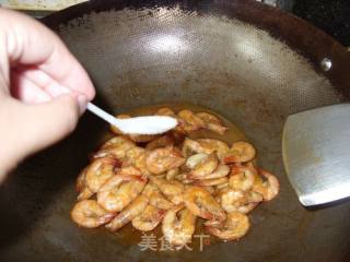 葱油虾的做法步骤：8