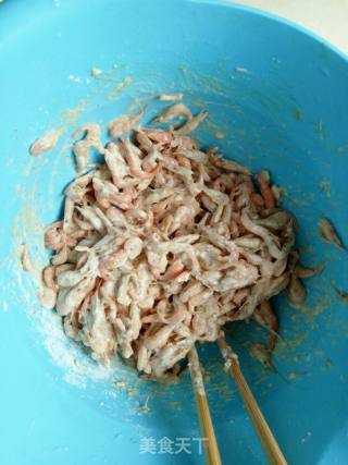 煎河虾的做法步骤：2