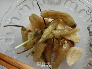 韭黄河虾的做法步骤：1