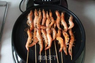 串烤虾的做法步骤：8