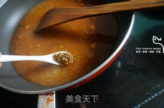 蜜瓜桂花甜辣虾的做法步骤：6