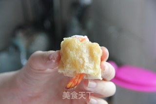 【菠萝油条虾】的做法步骤：9