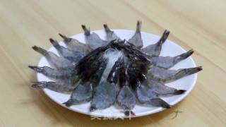 花开富贵蒜蓉虾的做法步骤：7