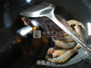 梅豆炒基围虾 的做法步骤：3