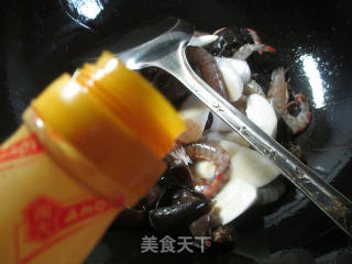 黑木耳茭白基围虾 的做法步骤：8