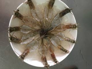 蒜泥粉丝蒸虾的做法步骤：3